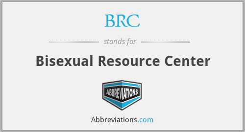 BRC - Bisexual Resource Center