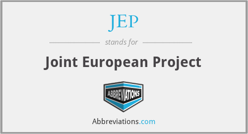JEP - Joint European Project