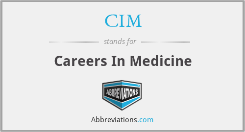 CIM - Careers In Medicine