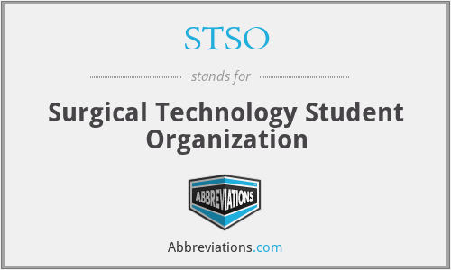 STSO - Surgical Technology Student Organization