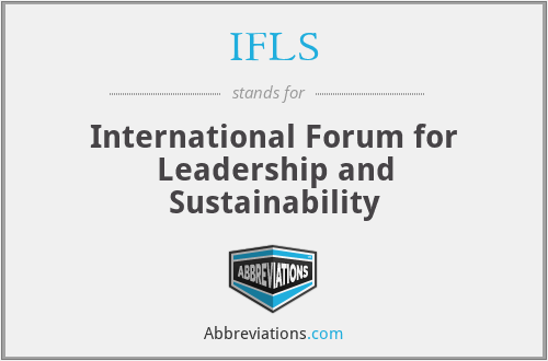 IFLS - International Forum for Leadership and Sustainability