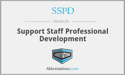 SSPD - Support Staff Professional Development