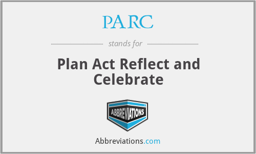 PARC - Plan Act Reflect and Celebrate