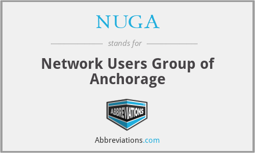 NUGA - Network Users Group of Anchorage