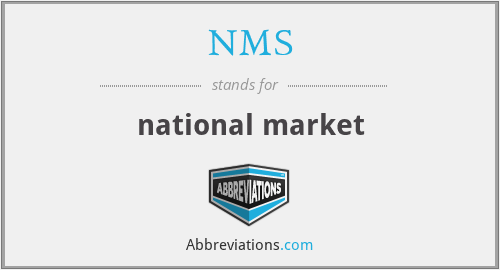 NMS - national market
