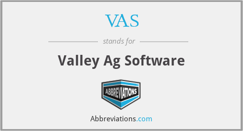 VAS - Valley Ag Software
