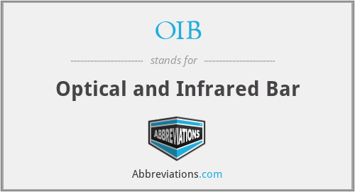 OIB - Optical and Infrared Bar