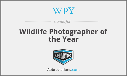 WPY - Wildlife Photographer of the Year