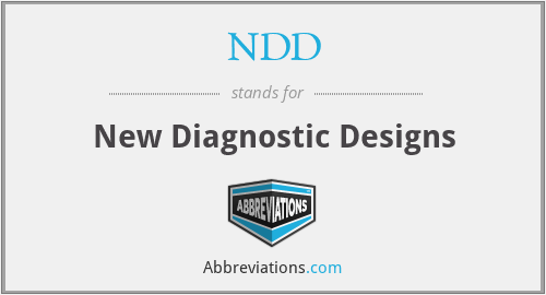 NDD - New Diagnostic Designs
