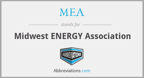 MEA - Midwest ENERGY Association