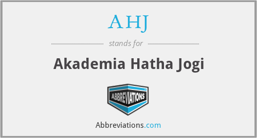 AHJ - Akademia Hatha Jogi