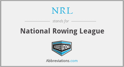 NRL - National Rowing League