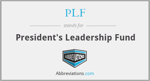 PLF - President's Leadership Fund
