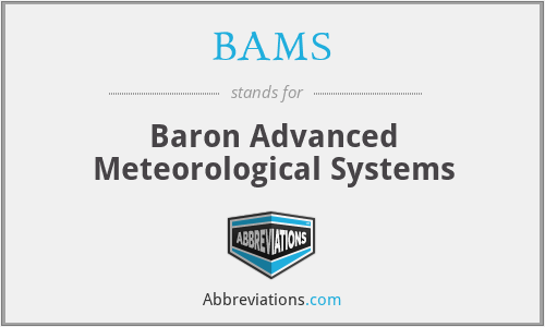 BAMS - Baron Advanced Meteorological Systems