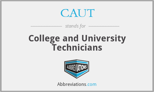 CAUT - College and University Technicians