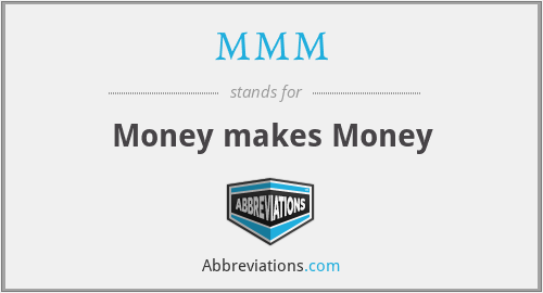 MMM - Money makes Money