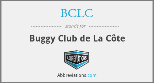 BCLC - Buggy Club de La Côte