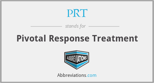PRT - Pivotal Response Treatment