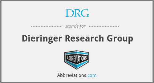 DRG - Dieringer Research Group