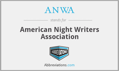 ANWA - American Night Writers Association