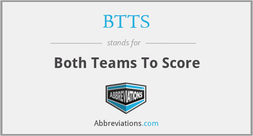 BTTS - Both Teams To Score