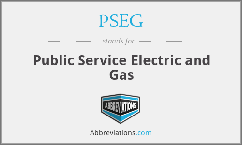 PSEG - Public Service Electric and Gas