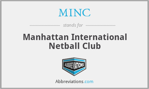 MINC - Manhattan International Netball Club