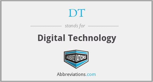 DT - Digital Technology