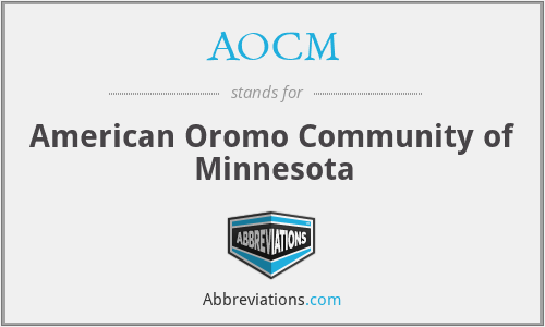 AOCM - American Oromo Community of Minnesota
