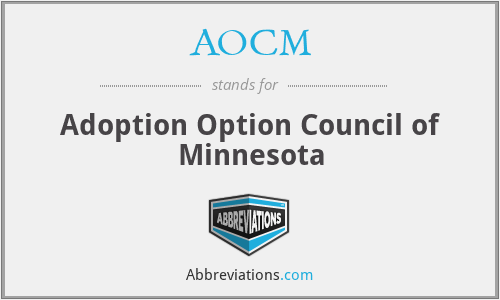 AOCM - Adoption Option Council of Minnesota