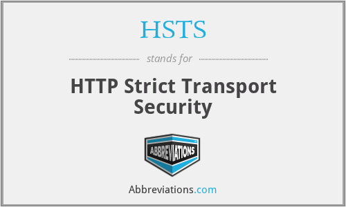 HSTS - HTTP Strict Transport Security