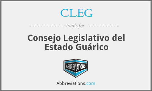CLEG - Consejo Legislativo del Estado Guárico
