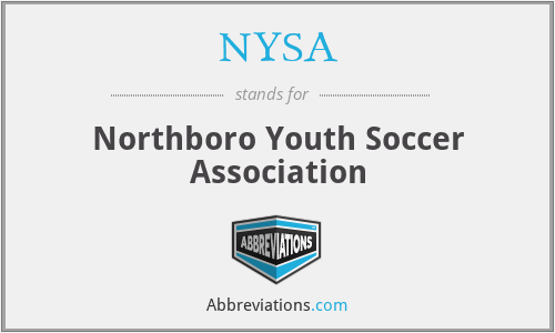 NYSA - Northboro Youth Soccer Association