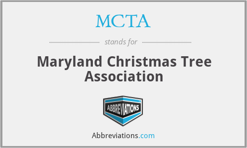 MCTA - Maryland Christmas Tree Association
