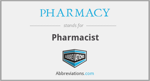PHARMACY - Pharmacist
