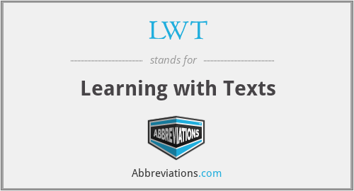 LWT - Learning with Texts