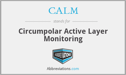 CALM - Circumpolar Active Layer Monitoring