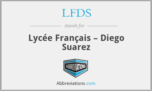 LFDS - Lycée Français – Diego Suarez