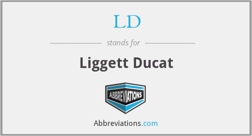 LD - Liggett Ducat
