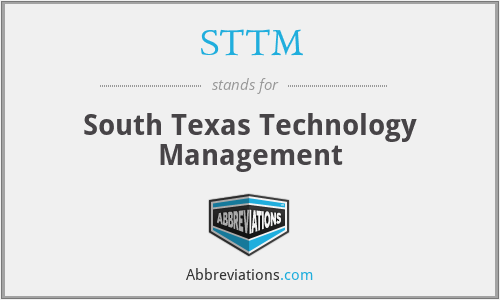STTM - South Texas Technology Management