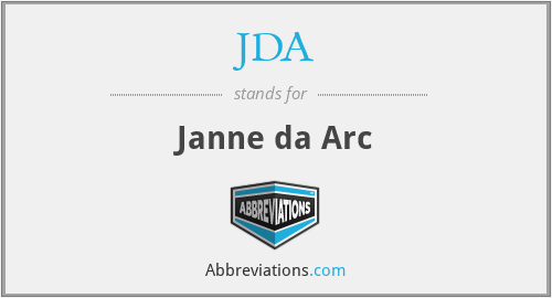 JDA - Janne da Arc