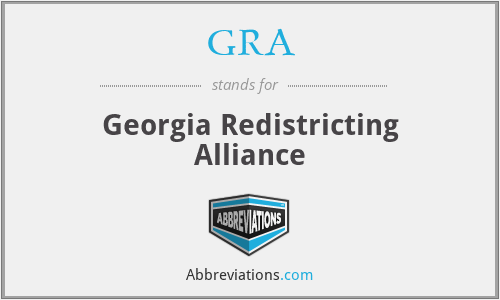 GRA - Georgia Redistricting Alliance