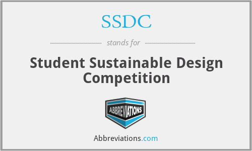 SSDC - Student Sustainable Design Competition