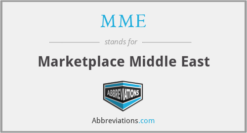 MME - Marketplace Middle East