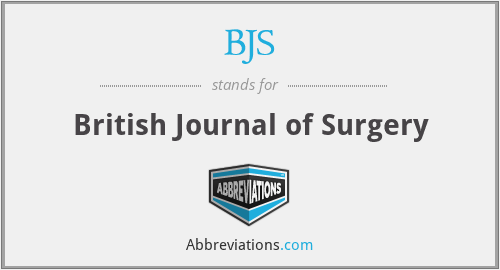 BJS - British Journal of Surgery