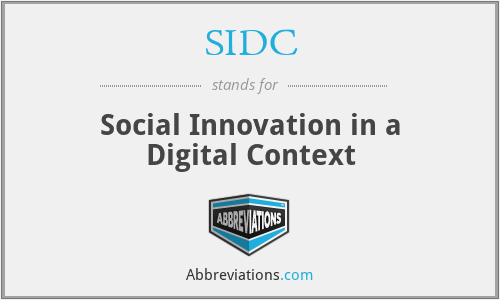 SIDC - Social Innovation in a Digital Context