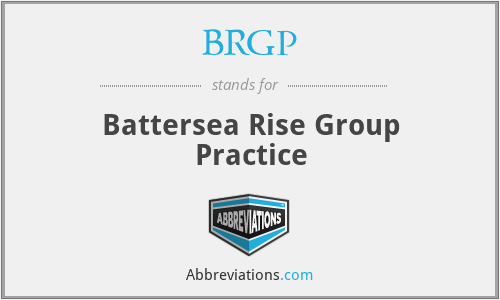 BRGP - Battersea Rise Group Practice