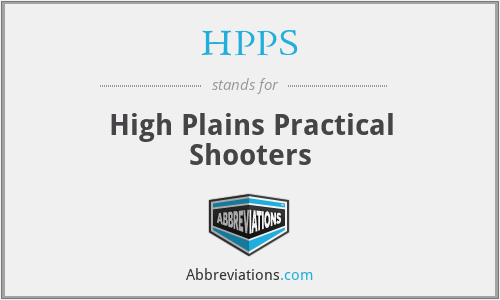 HPPS - High Plains Practical Shooters