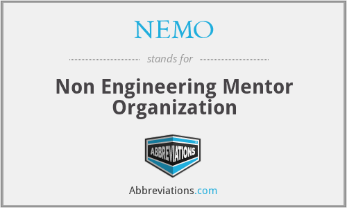 NEMO - Non Engineering Mentor Organization