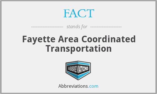FACT - Fayette Area Coordinated Transportation